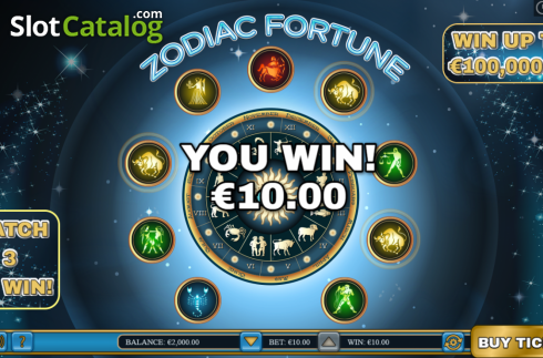 Скрин4. Zodiac Fortune Scratch слот