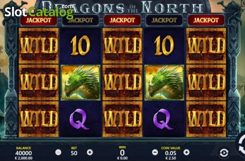 Скрин4. Dragons of the North слот