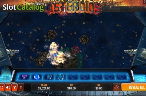 Скрин3. Asteroids Instant Win слот