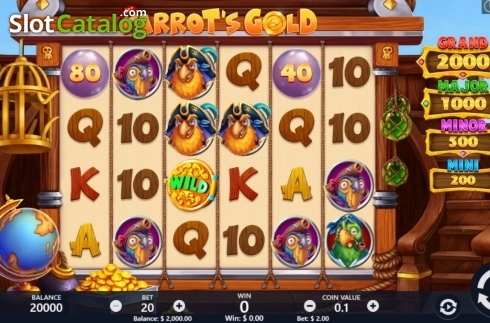 Скрин3. Parrot's Gold слот