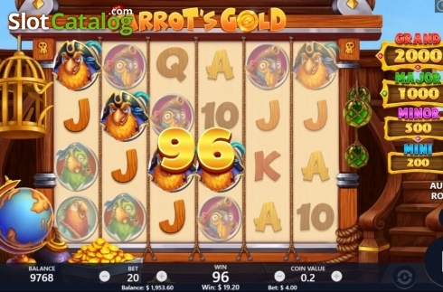 Скрин5. Parrot's Gold слот