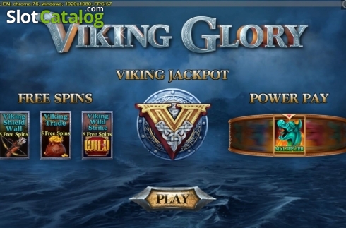 Скрин2. Viking Glory слот