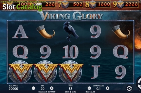 Скрин3. Viking Glory слот