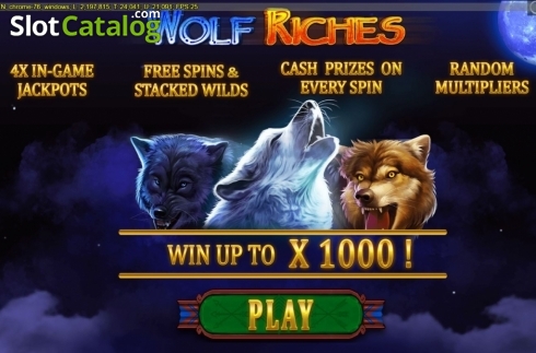 Скрин2. Wolf Riches слот