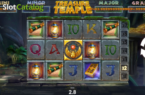 Скрин4. Treasure Temple слот