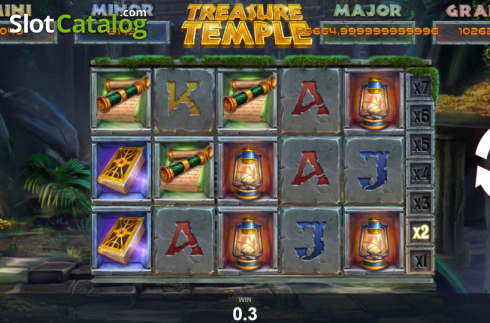 Скрин5. Treasure Temple слот
