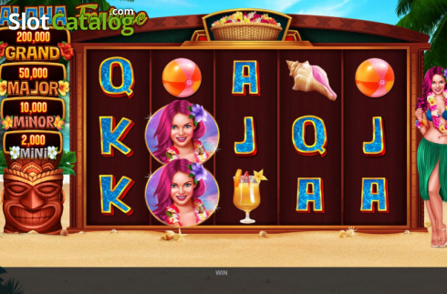 Скрин3. Aloha Fortune слот
