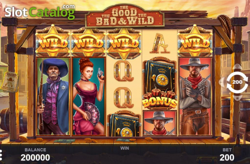 Скрин3. The Good The Bad And The Wild слот