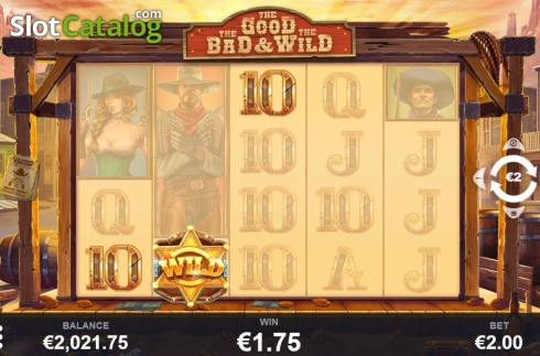 Скрин4. The Good The Bad And The Wild слот