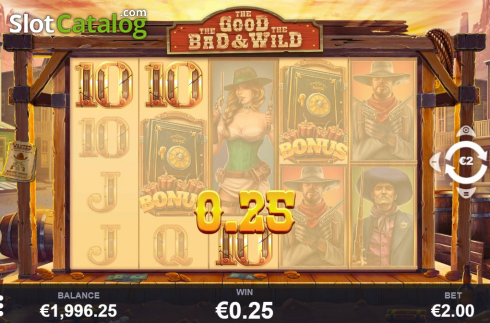 Скрин5. The Good The Bad And The Wild слот