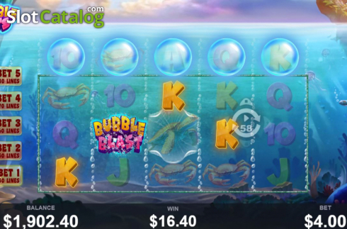 Скрин7. Bubble Hits слот