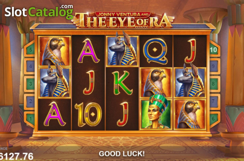Скрин3. Jonny Ventura and The Eye of Ra слот
