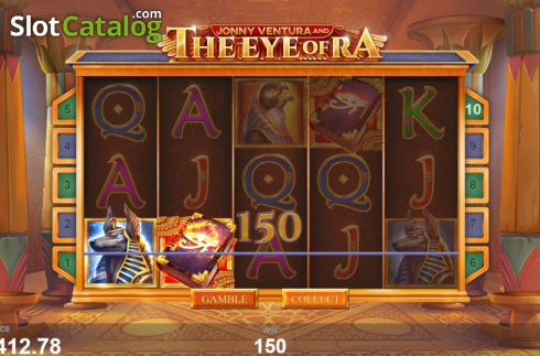 Скрин4. Jonny Ventura and The Eye of Ra слот