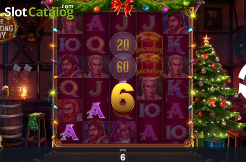 Скрин5. The Prancing Pony Christmas Edition слот