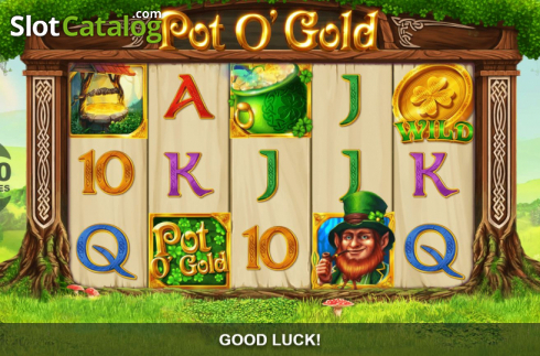 Скрин3. Pot O'Gold (Wizard Games) слот
