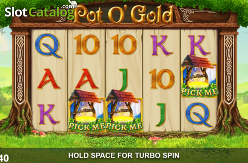 Скрин7. Pot O'Gold (Wizard Games) слот