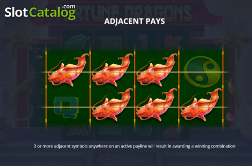 Скрин9. Fortune Dragons (Wizard Games) слот