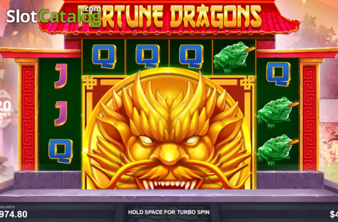 Скрин2. Fortune Dragons (Wizard Games) слот