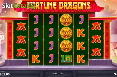 Скрин3. Fortune Dragons (Wizard Games) слот