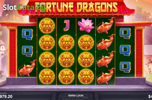 Скрин5. Fortune Dragons (Wizard Games) слот
