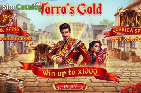 Скрин2. Torro's Gold (Торро Голд, Торо Голд) слот