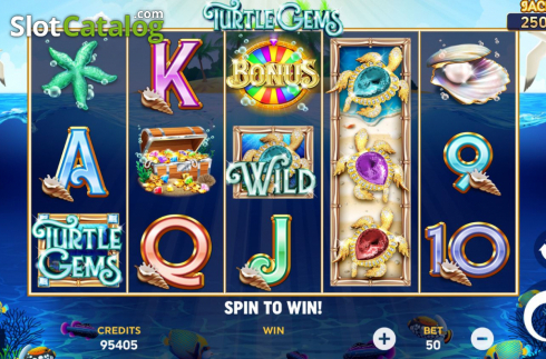 Скрин2. Turtle Gems слот