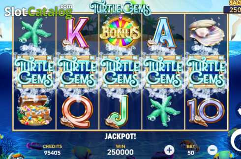 Скрин5. Turtle Gems слот