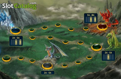 Скрин7. Dragons of the North Deluxe слот