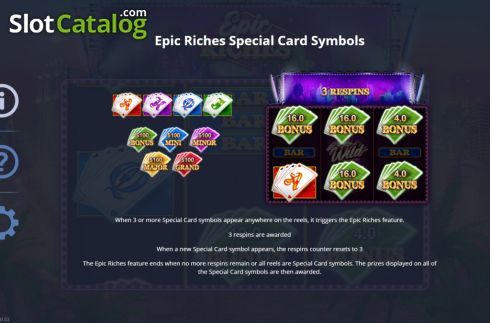 Скрин9. Epic Riches слот