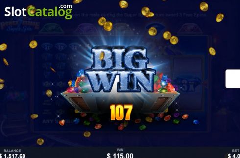 Скрин8. Power Strike Super Spin слот