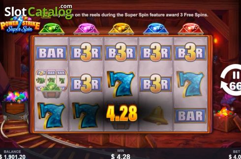 Скрин3. Power Strike Super Spin слот