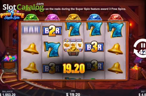 Скрин4. Power Strike Super Spin слот