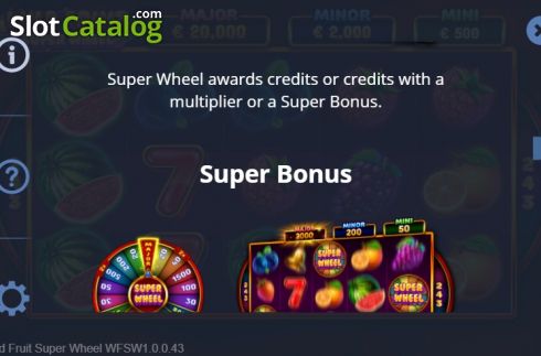 Скрин9. Wild Fruit Super Wheel слот
