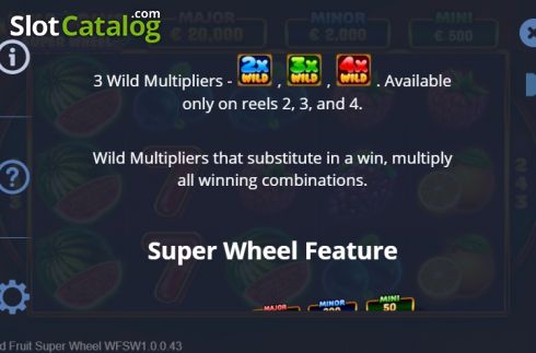 Скрин7. Wild Fruit Super Wheel слот