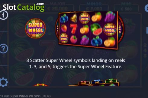 Скрин8. Wild Fruit Super Wheel слот