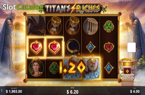Скрин3. Titan's Riches слот