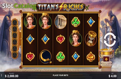 Скрин2. Titan's Riches слот