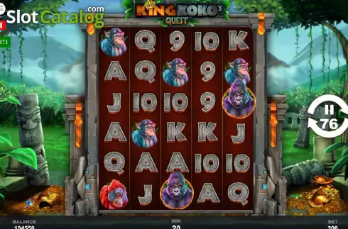 Скрин3. King Koko's Quest слот