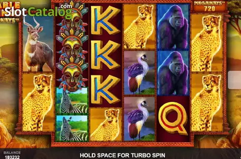Скрин4. Rumble Rhino Megaways слот