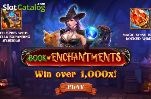 Скрин2. Book Of Enchantments слот