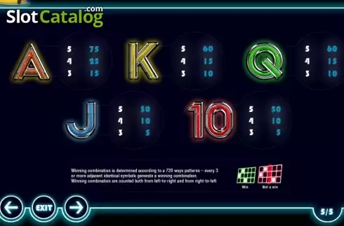 Скрин8. Asteroids слот