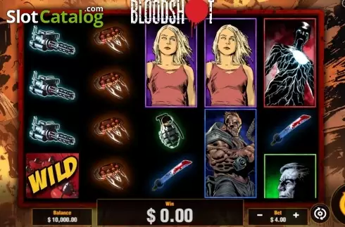 Скрин2. BloodShot слот
