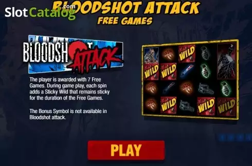 Скрин9. BloodShot слот