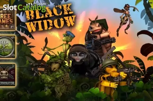 Black Widow (Pariplay) логотип