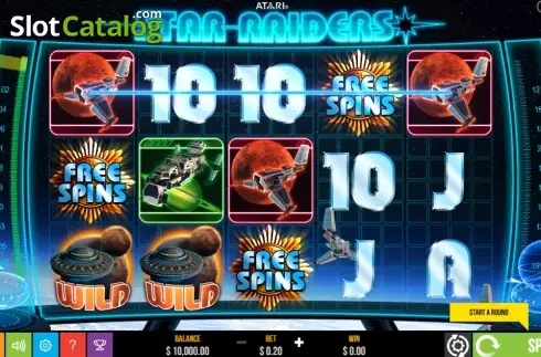 Скрин2. Star Raiders слот