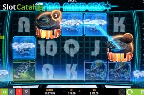 Скрин4. Star Raiders слот