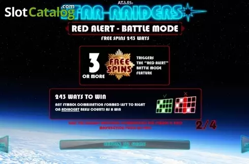 Скрин6. Star Raiders слот