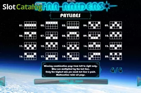 Скрин7. Star Raiders слот