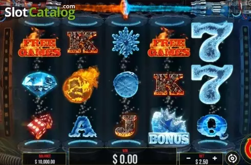 Скрин2. Fire vs. Ice слот