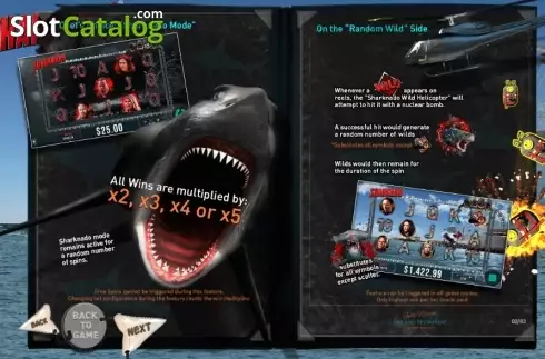 Скрин5. Sharknado слот